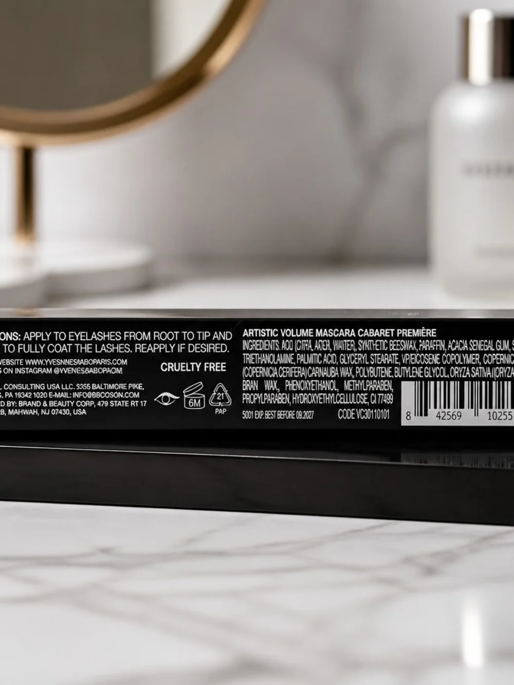 Vivenne Sabo Paris Black Mascara New In Sealed Box